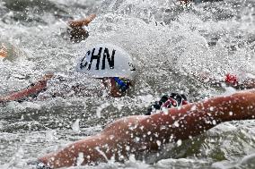 (SP)JAPAN-FUKUOKA-WORLD AQUATICS CHAMPIONSHIPS-OPEN WATER-MEN 10KM