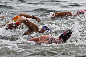 (SP)JAPAN-FUKUOKA-WORLD AQUATICS CHAMPIONSHIPS-OPEN WATER-MEN 10KM