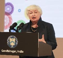 U.S. Treasury Secretary Yellen in India