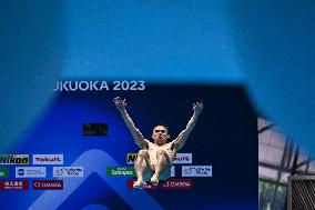 (SP)JAPAN-FUKUOKA-WORLD AQUATICS CHAMPIONSHIPS-DIVING-MEN-1M-FINAL