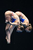 (SP)JAPAN-FUKUOKA-WORLD AQUATICS CHAMPIONSHIPS-DIVING-WOMEN-10M SYNCHRONISED-FINAL