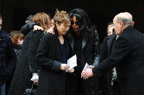 Kate Barry's Funeral - Paris