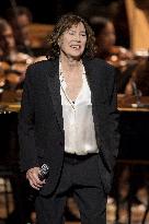 Jane Birkin sur scene pour "Gainsbourg Symphonique"