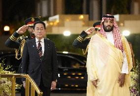 Japan PM Kishida in Saudi Arabia