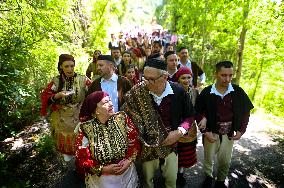 NORTH MACEDONIA-SKOPJE-TRADITIONAL WEDDING