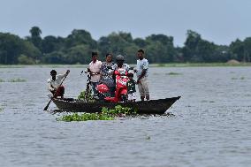 INDIA-ASSAM-MORIGAON-FLOOD