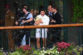 Wimbledon - Carlos Alcaraz Wins First Title