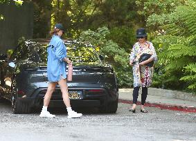 Chrissy Teigen, Mom, And Daughter Out - LA