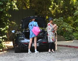 Chrissy Teigen, Mom, And Daughter Out - LA