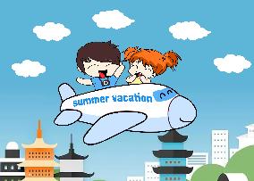 Comics: China's Summer Tourism Consumption Market