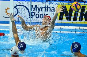 (SP)JAPAN-FUKUOKA-WORLD AQUATICS CHAMPIONSHIPS-WATER POLO-CHINA VS CANADA