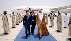 Japan PM Kishida in UAE