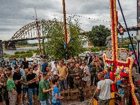 The Vierdaagsefeesten Started This Weekend In Nijmegen, Netherlands