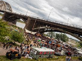 The Vierdaagsefeesten Started This Weekend In Nijmegen, Netherlands