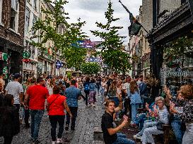 The Vierdaagsefeesten Started This Weekend In Nijmegen, Netherlands