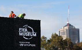 (SP)AUSTRALIA-SYDNEY-FIFA-WOMEN'S WORLD CUP-FAN FESTIVAL-PREPARATIONS