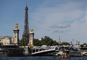 (SP)FRANCE-PARIS-OLYMPICS-OPENING CEREMONY REHEARSAL