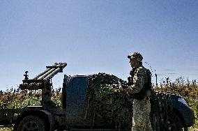 Partizan system hits occupiers in Zaporizhzhia sector