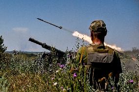 Partizan system hits occupiers in Zaporizhzhia sector