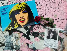 Tribute to Jane Birkin at the house of Gainsbourg - Paris