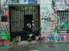 Tribute to Jane Birkin at the house of Gainsbourg - Paris