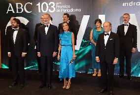 Royals Honour Journalism Awards Winners - Madrid