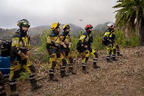 La Palma Fire Rages - Canary Islands