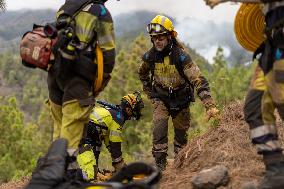 La Palma Fire Rages - Canary Islands
