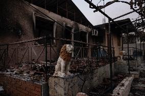 GREECE-LOUTRAKI-WILDFIRES