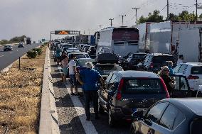 GREECE-LOUTRAKI-WILDFIRES