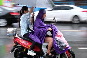 CHINA-GUANGXI-TYPHOON TALIM-2ND LANDFALL (CN)