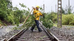 CHINA-GUANGXI-TYPHOON TALIM-2ND LANDFALL (CN)