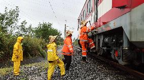 CHINA-GUANGXI-TYPHOON TALIM-2ND LANDFALL (CN)