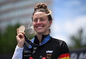 (SP)JAPAN-FUKUOKA-WORLD AQUATICS CHAMPIONSHIPS-OPEN WATER-WOMEN 5KM