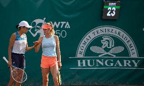 (SP)HUNGARY-BUDAPEST-TENNIS-WTA-HUNGARIAN GRAND PRIX-WOMEN'S DOUBLES