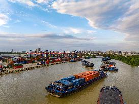The Beijing-Hangzhou Grand Canal Cargo Ships