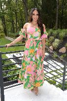 Melissa Gorga Looking Pretty In A Floral Dress