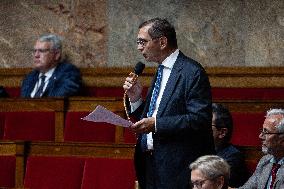 Questions to the government at the National Assembly - Paris