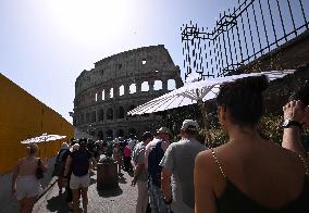 ITALY-ROME-HEAT WAVE