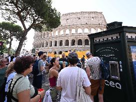 ITALY-ROME-HEAT WAVE