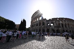 ITALY-ROME-HEAT WAVE