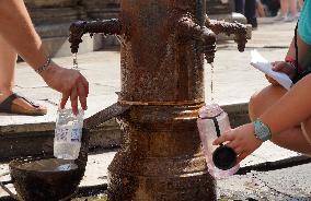 ITALY-ROME-HEAT WAVE