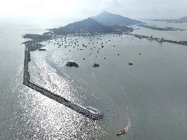 Liandao National Central Fishing Port Construction in Lianyungang, China