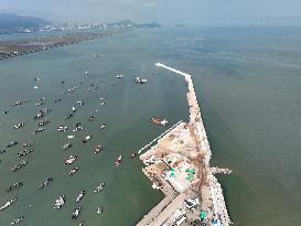 Liandao National Central Fishing Port Construction in Lianyungang, China