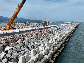 Liandao National Central Fishing Port Construction in Lianyungang, China