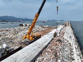 Liandao National Central Fishing Port Construction in Lianyungang, China