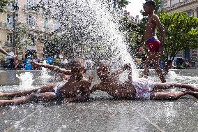 Extreme Heat Scorches South Of France