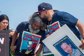 Press Conference For The Release Of Eyvin Hernandez - Washington