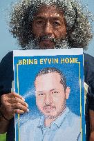 Press Conference For The Release Of Eyvin Hernandez - Washington