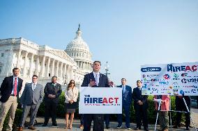 Press Conference On The Introduction Of The HIRE Act - Washington